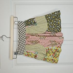 Matilda Jane Calico Gabbi Skirt, Girls Size 6
